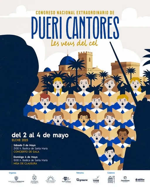 Congreso Nacional Extraordinario de Pueri Cantores Elche 2025