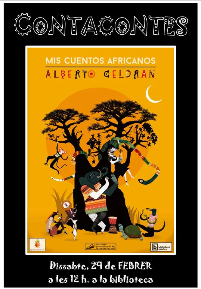 Contacontes - Mis cuentos africanos de Alberto Celdrán