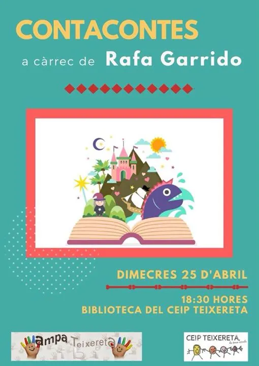 Contacontes a càrrec de Rafa Garrido en Ibi