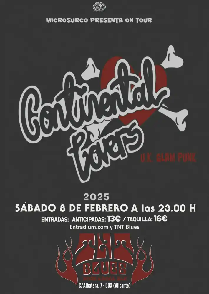 Continental Lovers en Tnt Blues