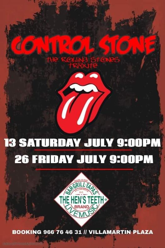 Contro Stone - Tributo a The Rollings Stones - Plaza Villamatín - Orihuela Costa