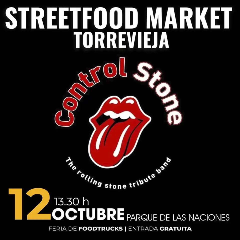 Control Stone - Tributo a Rolling Stone ► Torrevieja Street Food Market 2024
