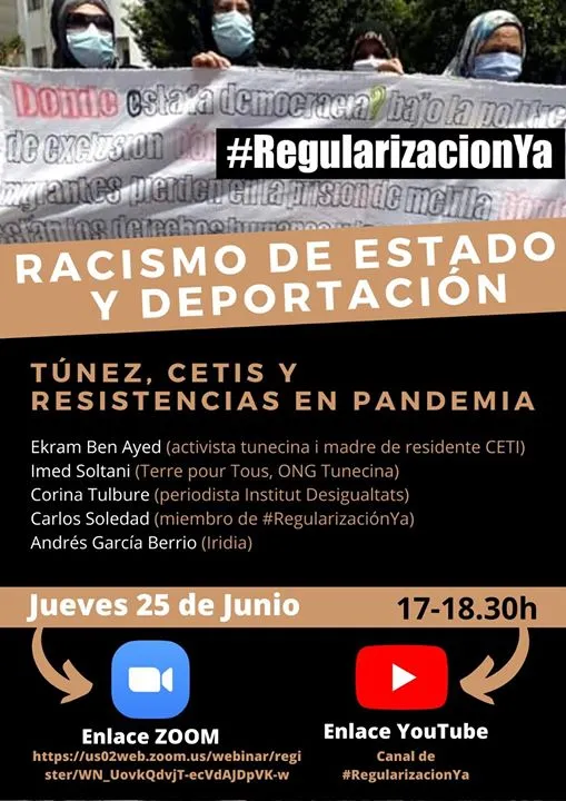 Conversatorio: "Racismo de Estado y Deportación"