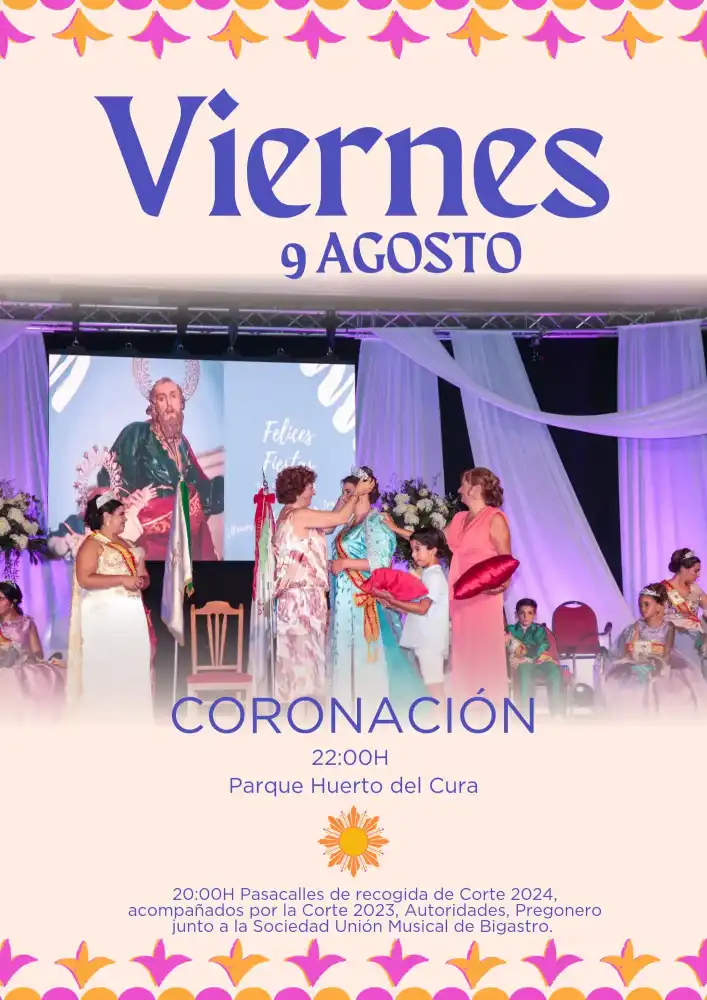 Coronación Reinas Bigastro 2024