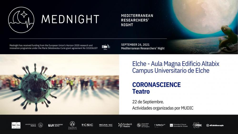 Coronascience Teatro - Mednight 2021