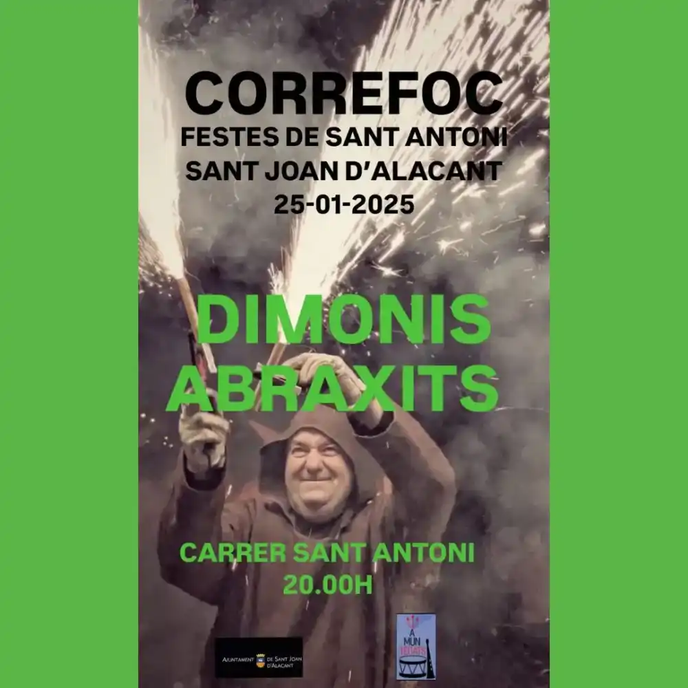 Correfoc Festes de Sant Antón Dimonis Abraxits