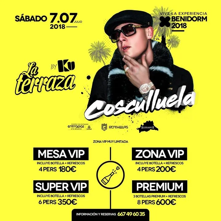 Cosculluela en Ku Benidorm