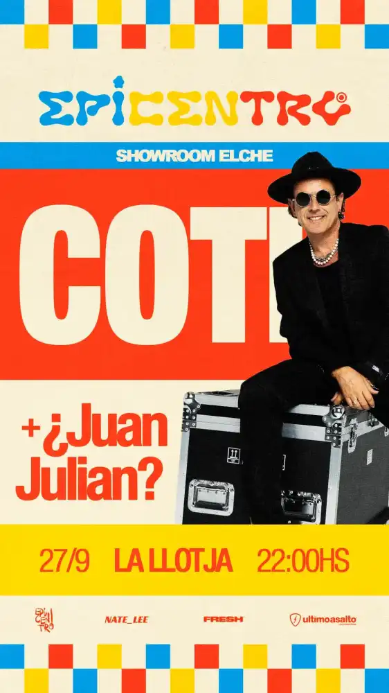 Coti en concierto