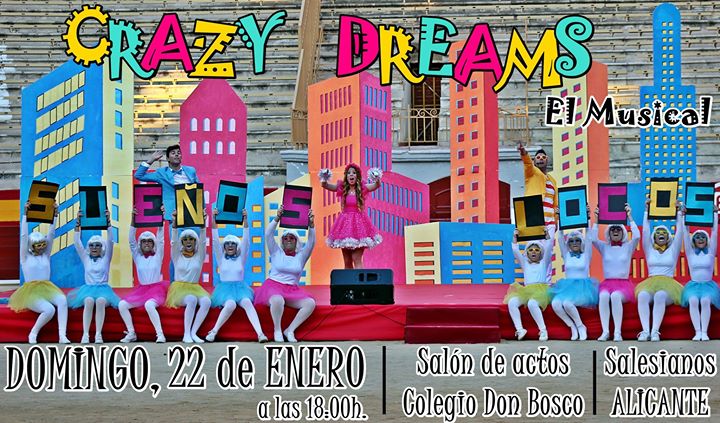 Crazy Dreams - Salón de actos del colegio Don Bosco de Salesianos