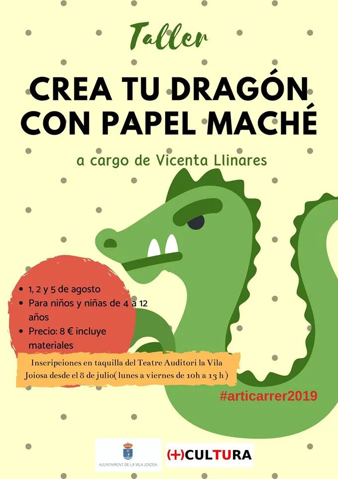Crea Tu dragón con papel Maché