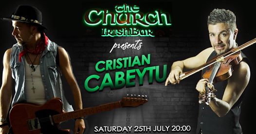 Cristian Cabeytu at Church!
