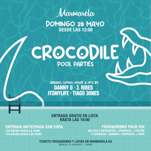 Crocodile 'Pool Party'