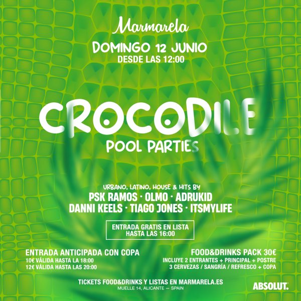 Crocodile 'Pool Party'