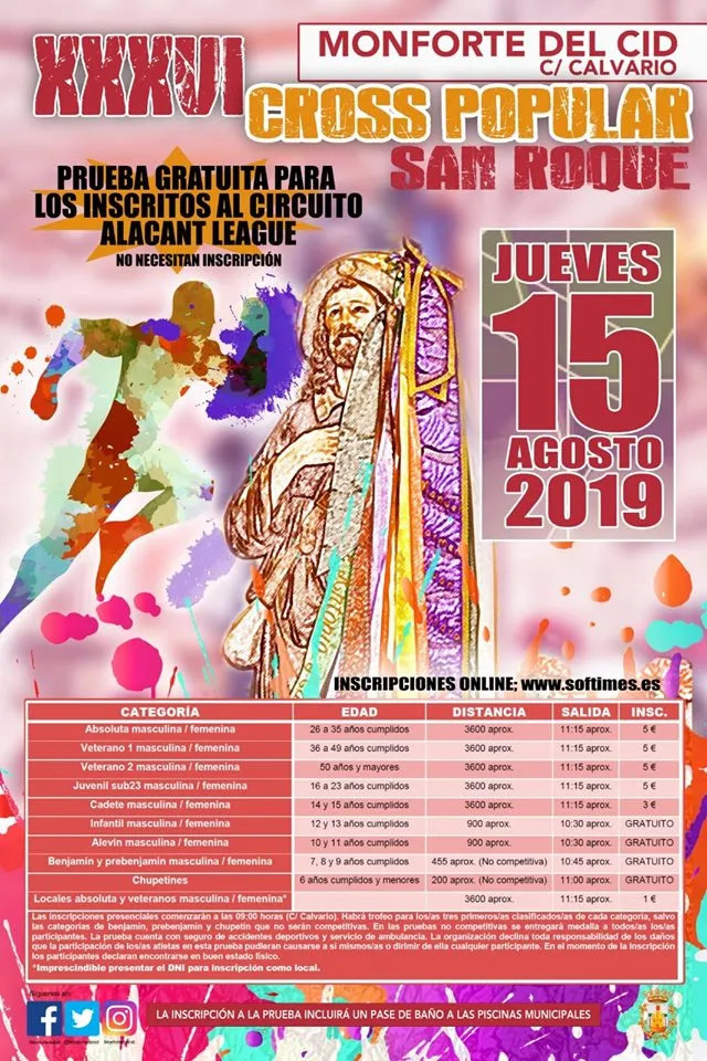 Cross Popular San Roque 2019 Monforte del Cid