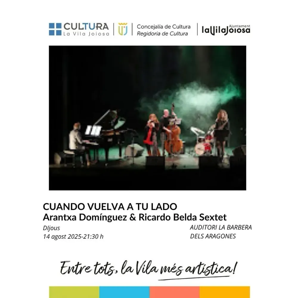 Cuando Vuelva a Tu Lado: Arantxa Domínguez & Ricardo Belda Sextet