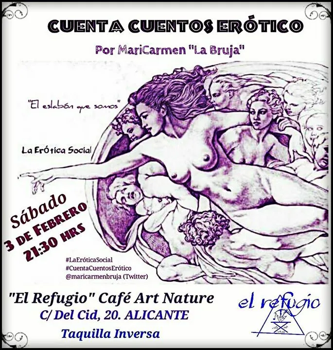 Cuenta Cuentos Eróticos Por Mari Carmen "La Bruja"