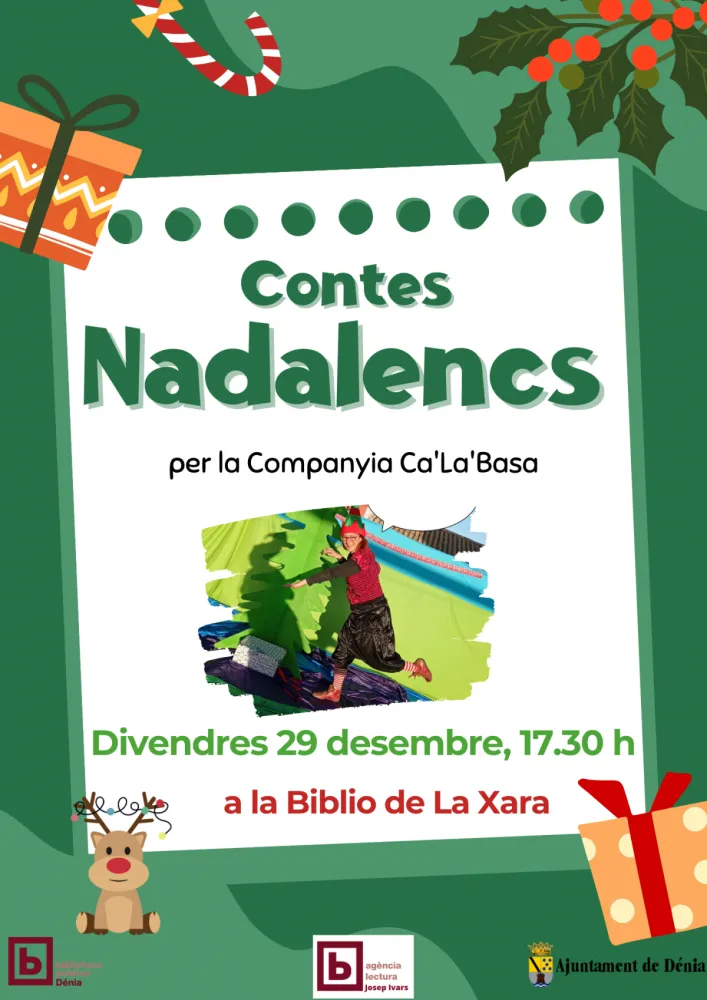 Cuenta cuentos navideño en La Xara