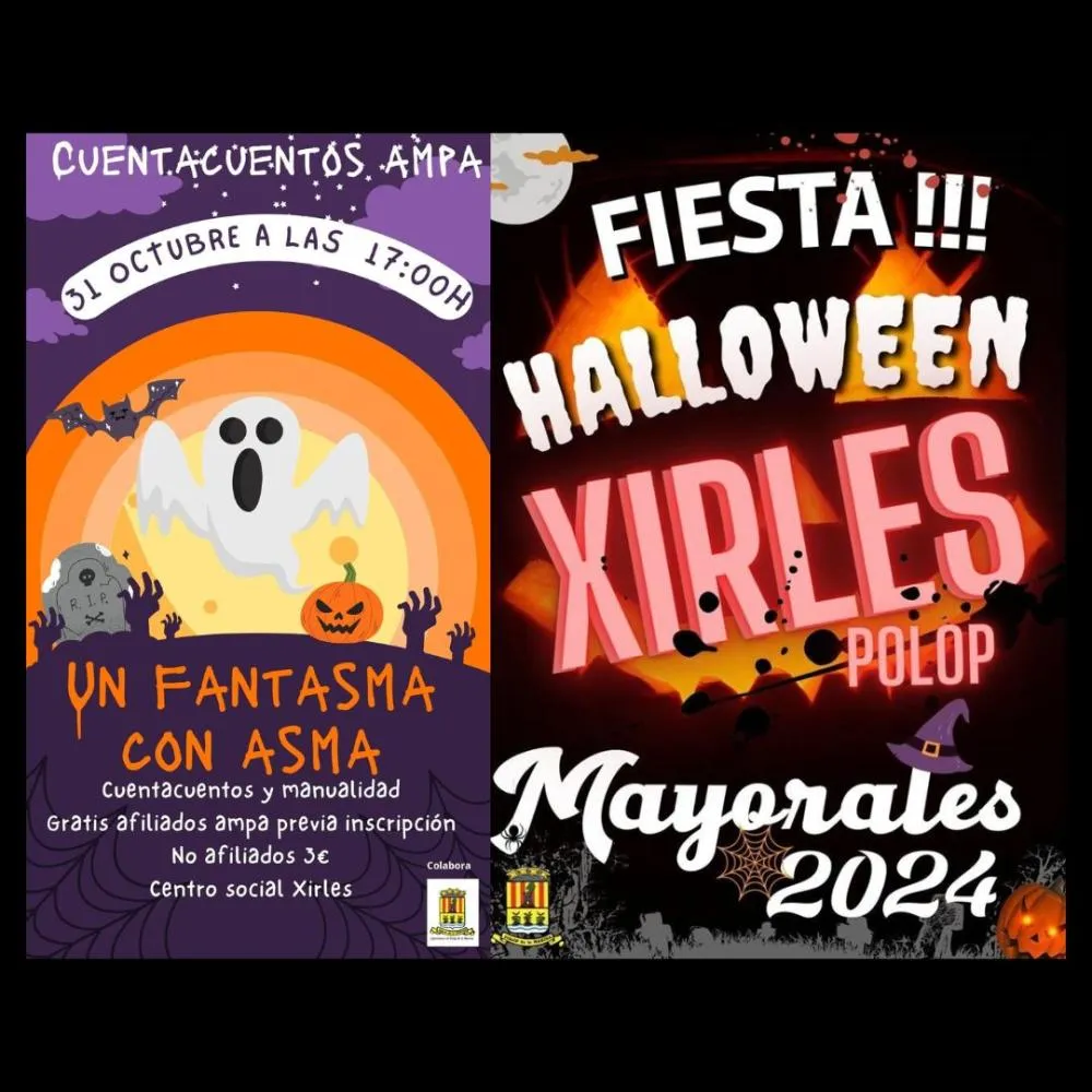 Cuentacuentos con asma - Fiesta Halloween Xirles 2023