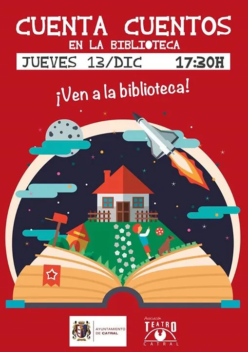 Cuentacuentos en la Biblioteca Catral