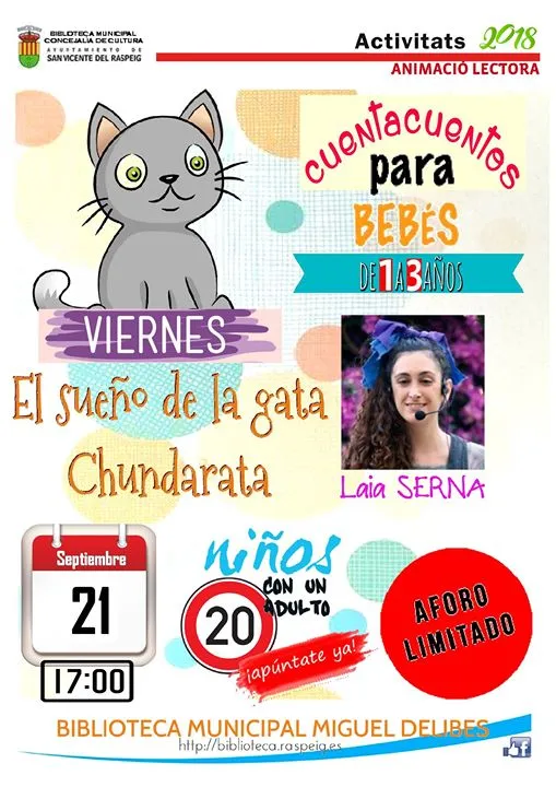 Cuentacuentos para Bebés en San Vicente del Raspeig