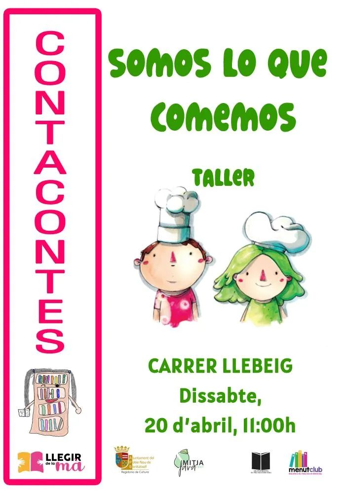 Cuentacuentos-taller Somos lo que Comemos