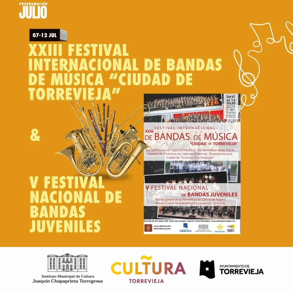 Cultura Torrevieja Julio 2025
