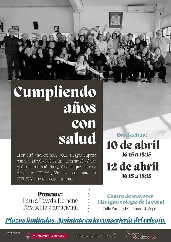 Cumpliendo años con salud
