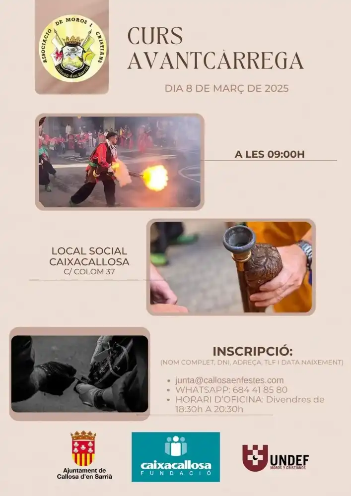 Curs Avant Càrrega