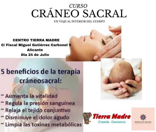 Curso craneosacral con aceites sagrados egipcios