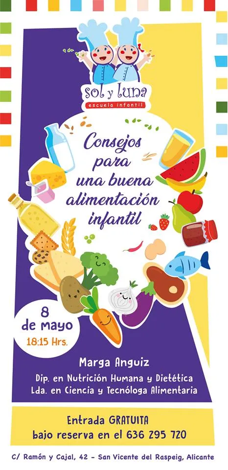 Curso de alimentación familiar saludable, con Marga Anguiz