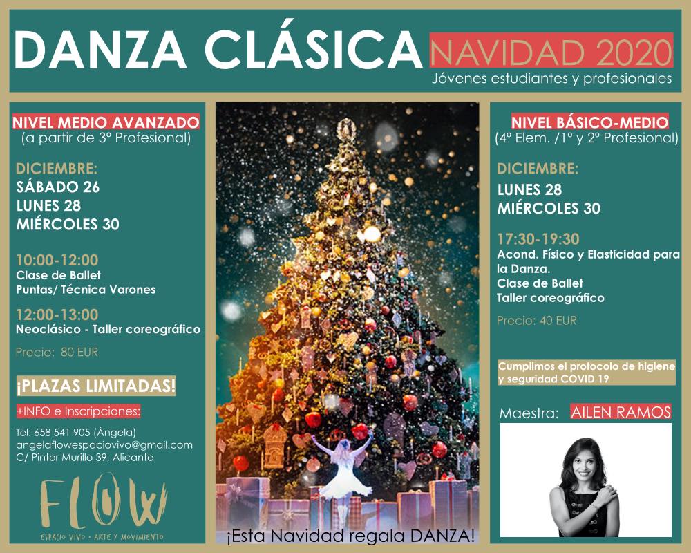 Curso de Danza Clásica en Navidad 2020