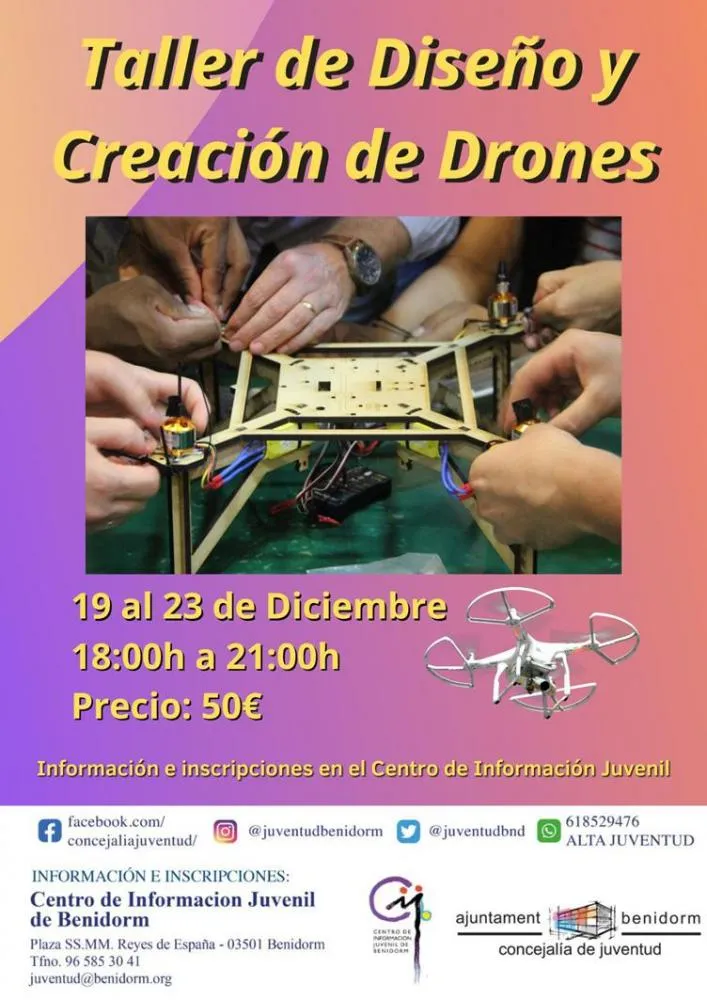 Curso de Diseño y Creación de Drones