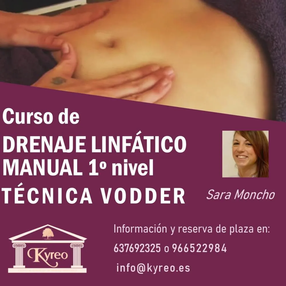 Curso de Drenaje Linfático Manual - 1º nivel