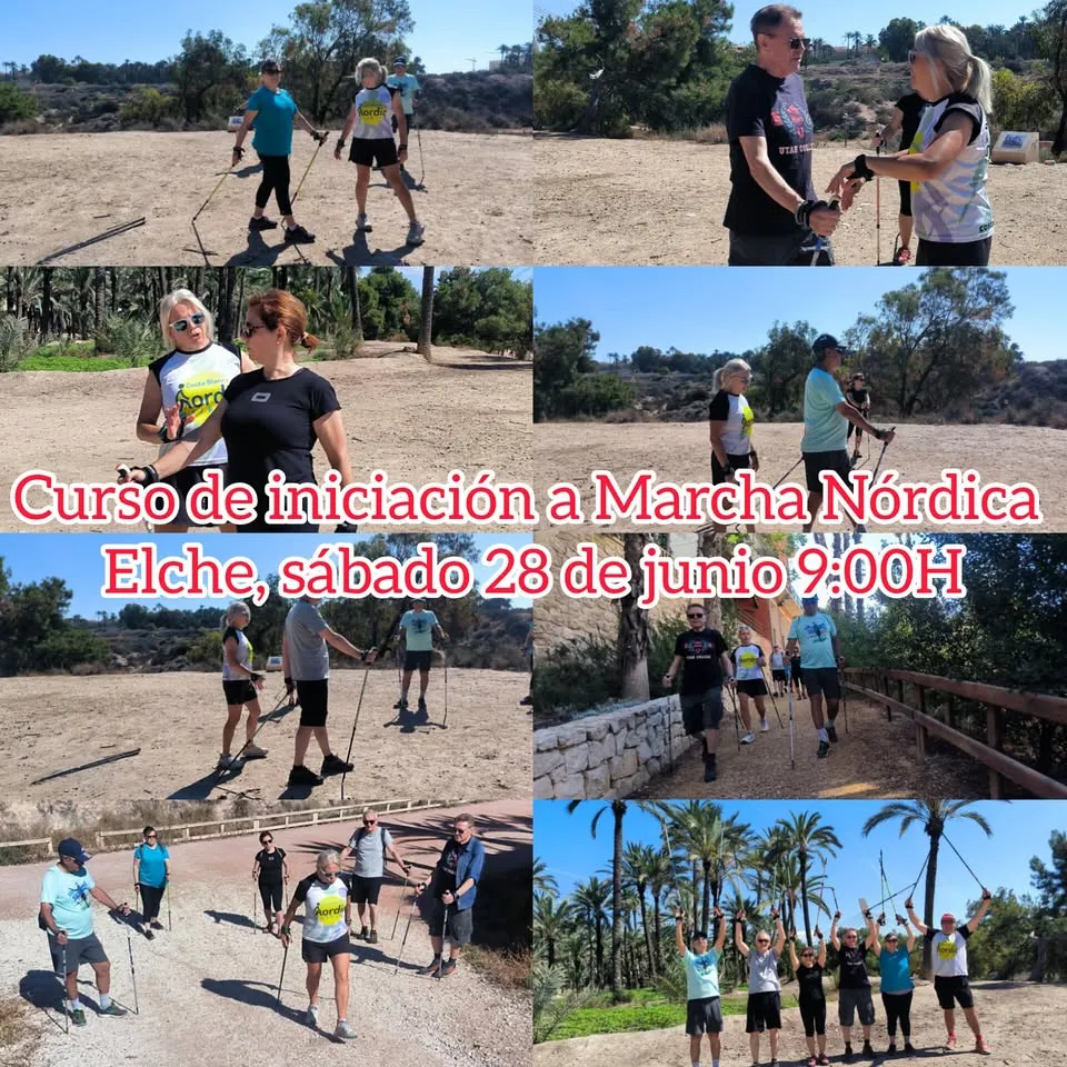 Curso de Iniciación a Marcha Nórdica en Elche