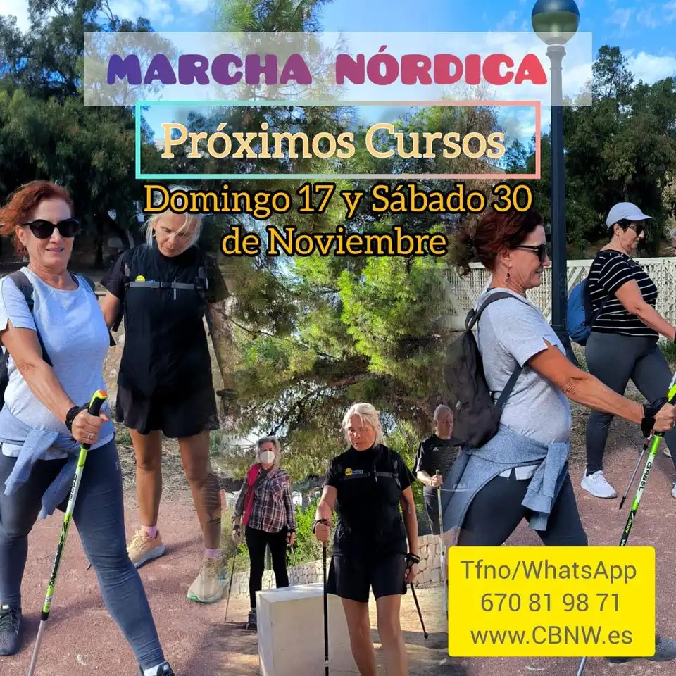 Curso de Iniciación a Marcha Nórdica en Torrevieja