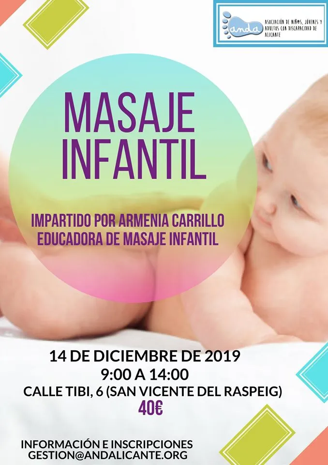 Curso de Masaje Infantil ANDA