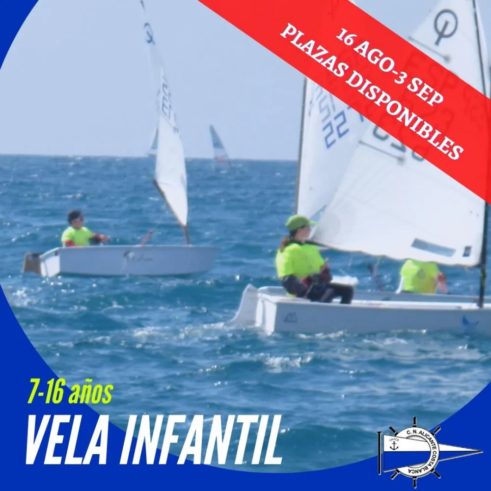 Curso de vela infantil Alicante
