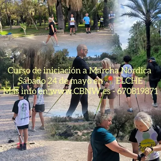 Curso Iniciación a Marcha Nórdica en Elche