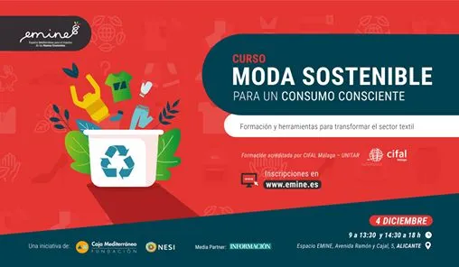 Curso Moda Sostenible para un Consumo Consciente. En Alicante