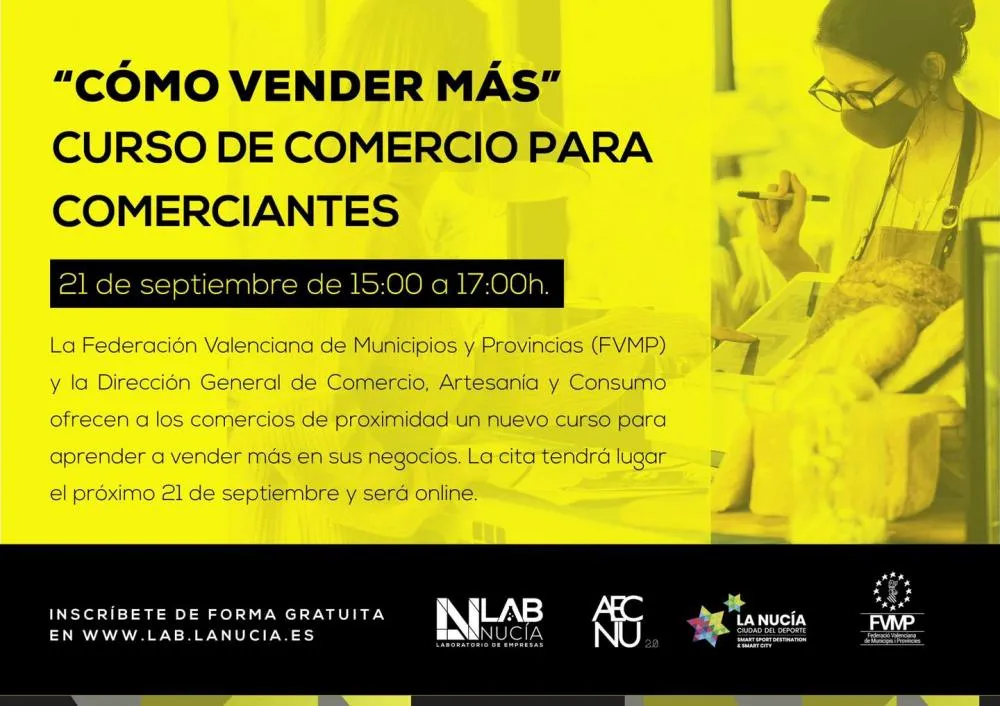 Curso on-line gratuito Cómo vender más.