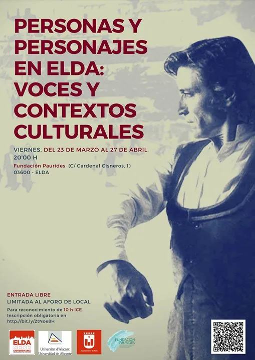 Curso Personas y Personajes en Elda: voces y contextos