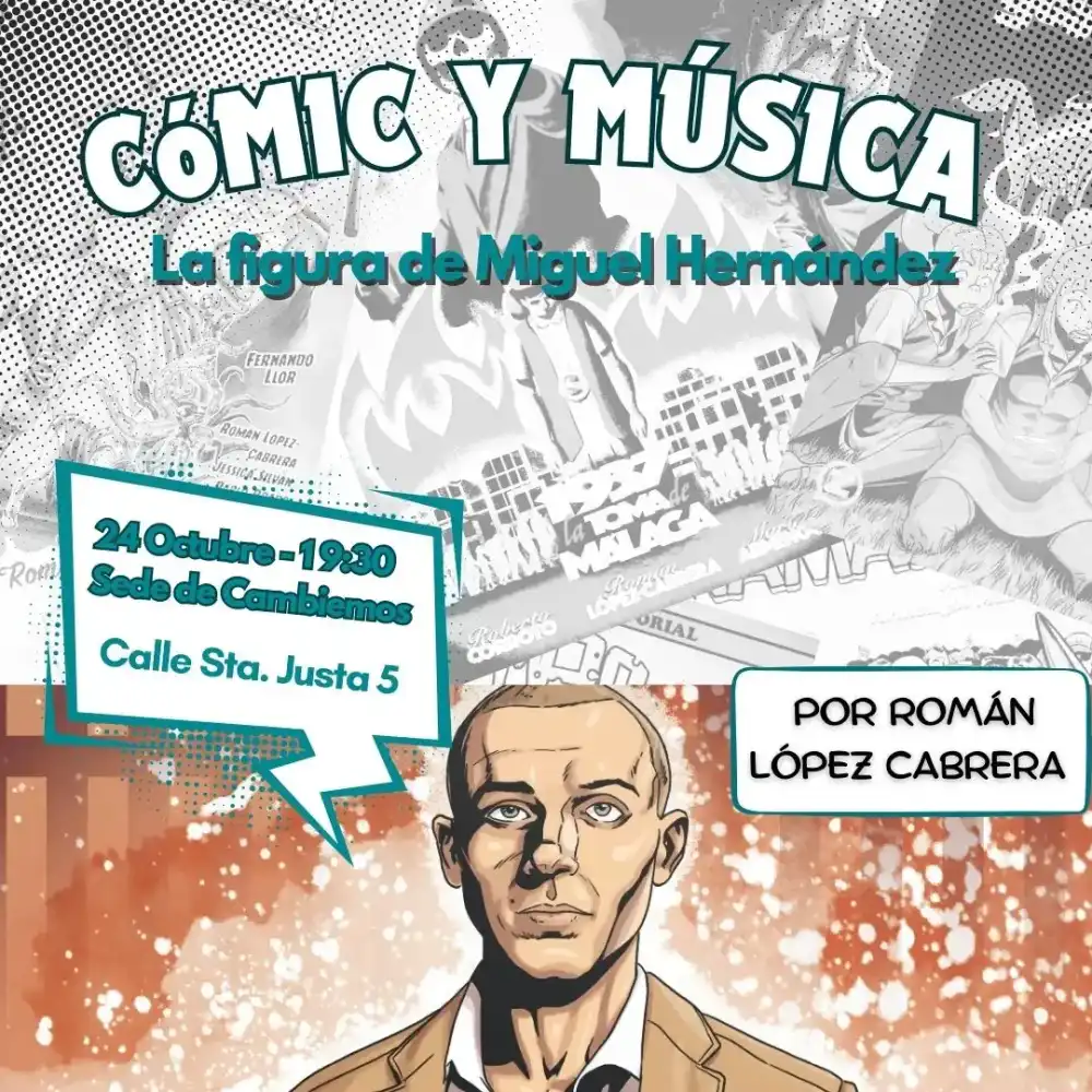 Cómic y Música - La figura de Miguel Hernández