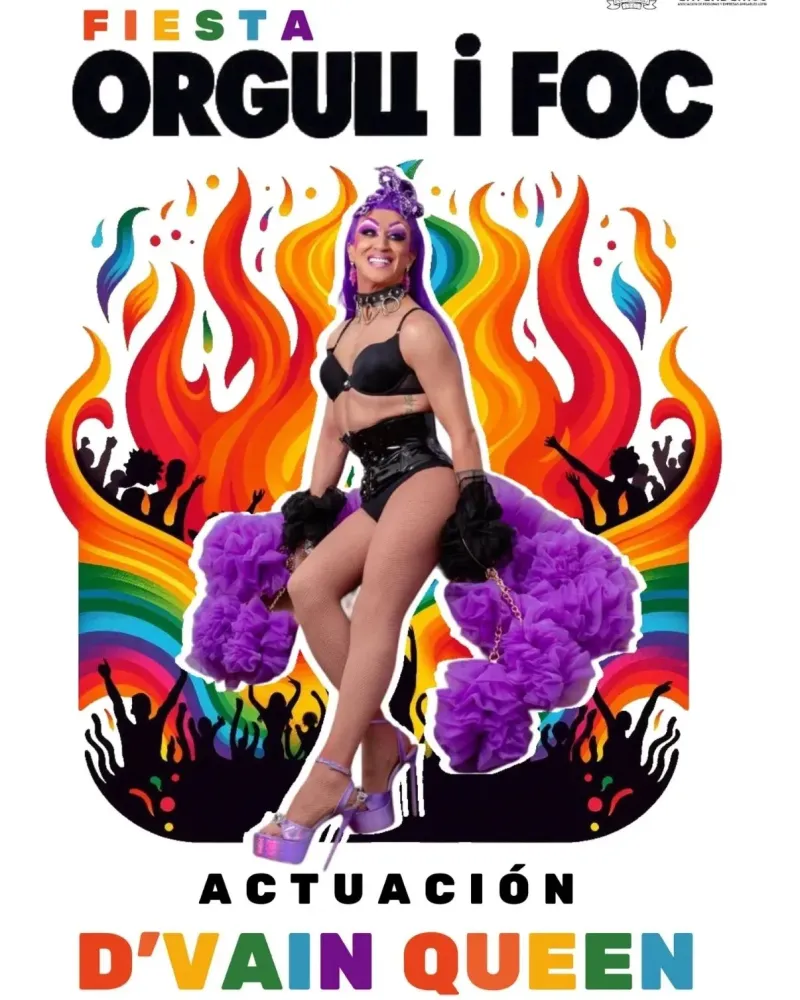 D'Vain Queen ► Fiesta Orgull i Foc