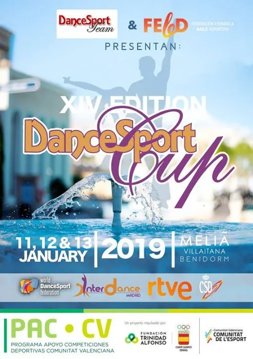 Dancesport Cup 2019 Benidorm, Alicante