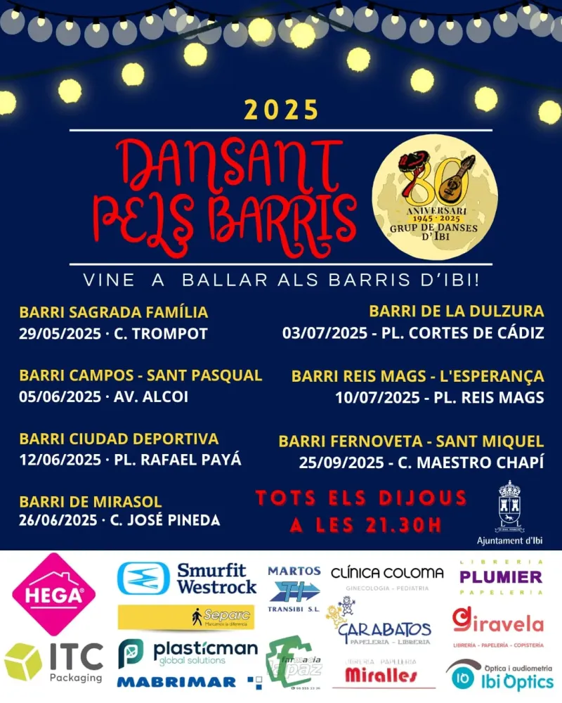 Dansant perls barris 2025