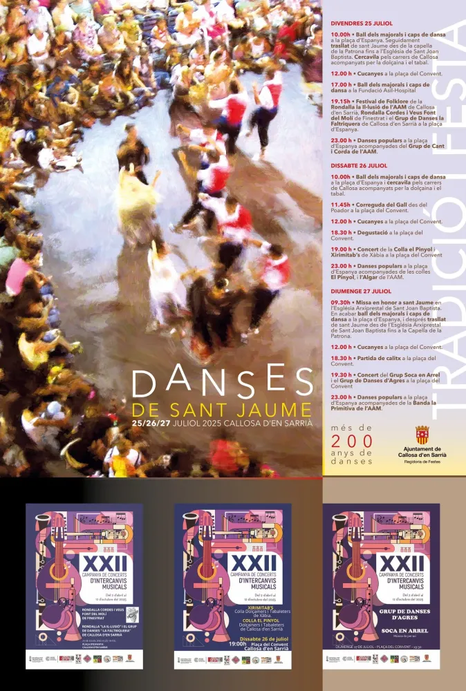 Danses de Sant Jaume en Callosa d'en Sarrià*