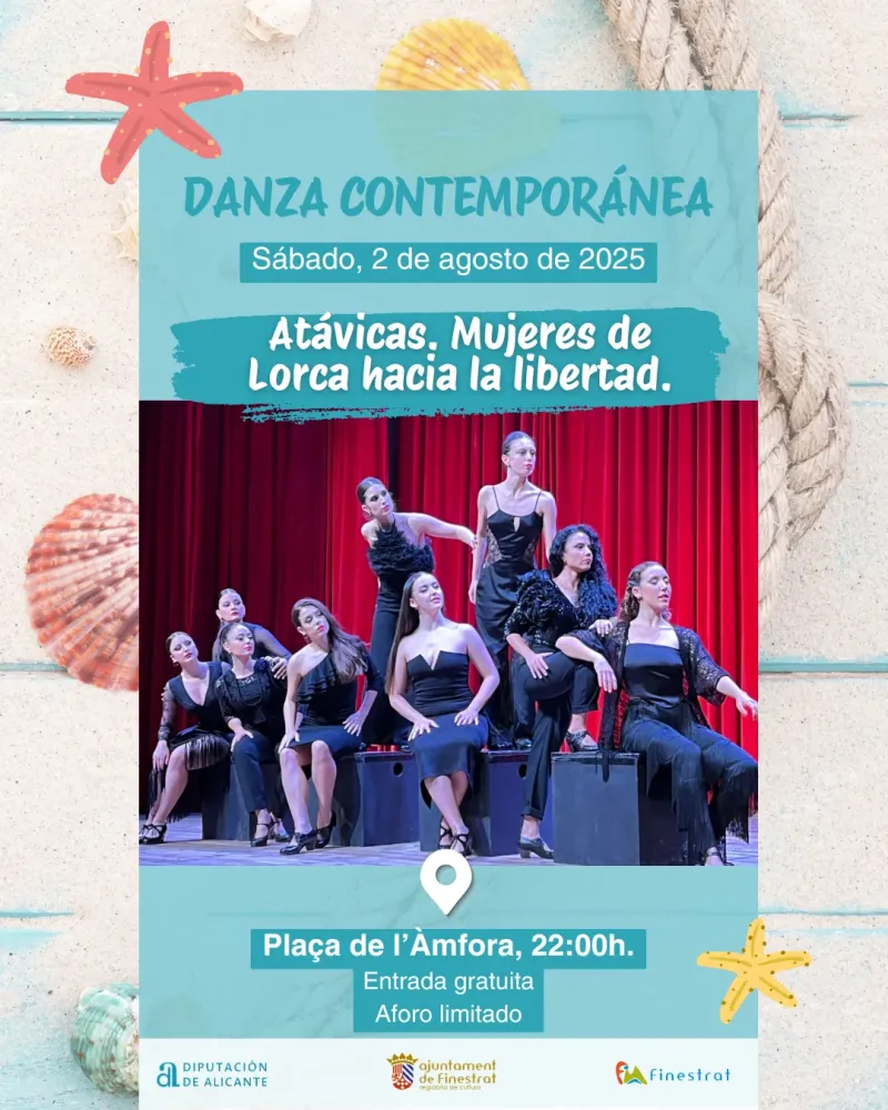 Danza contemporánea: Atávicas. Mujeres de Lorca hacia la libertad