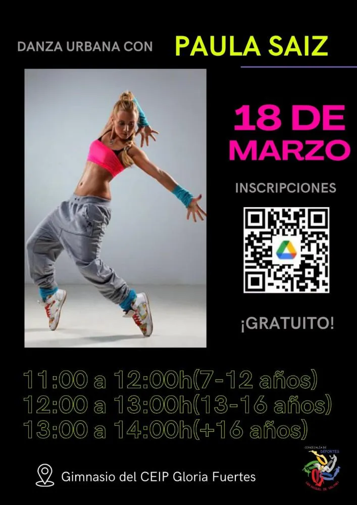 Danza urbana con Paula Saiz