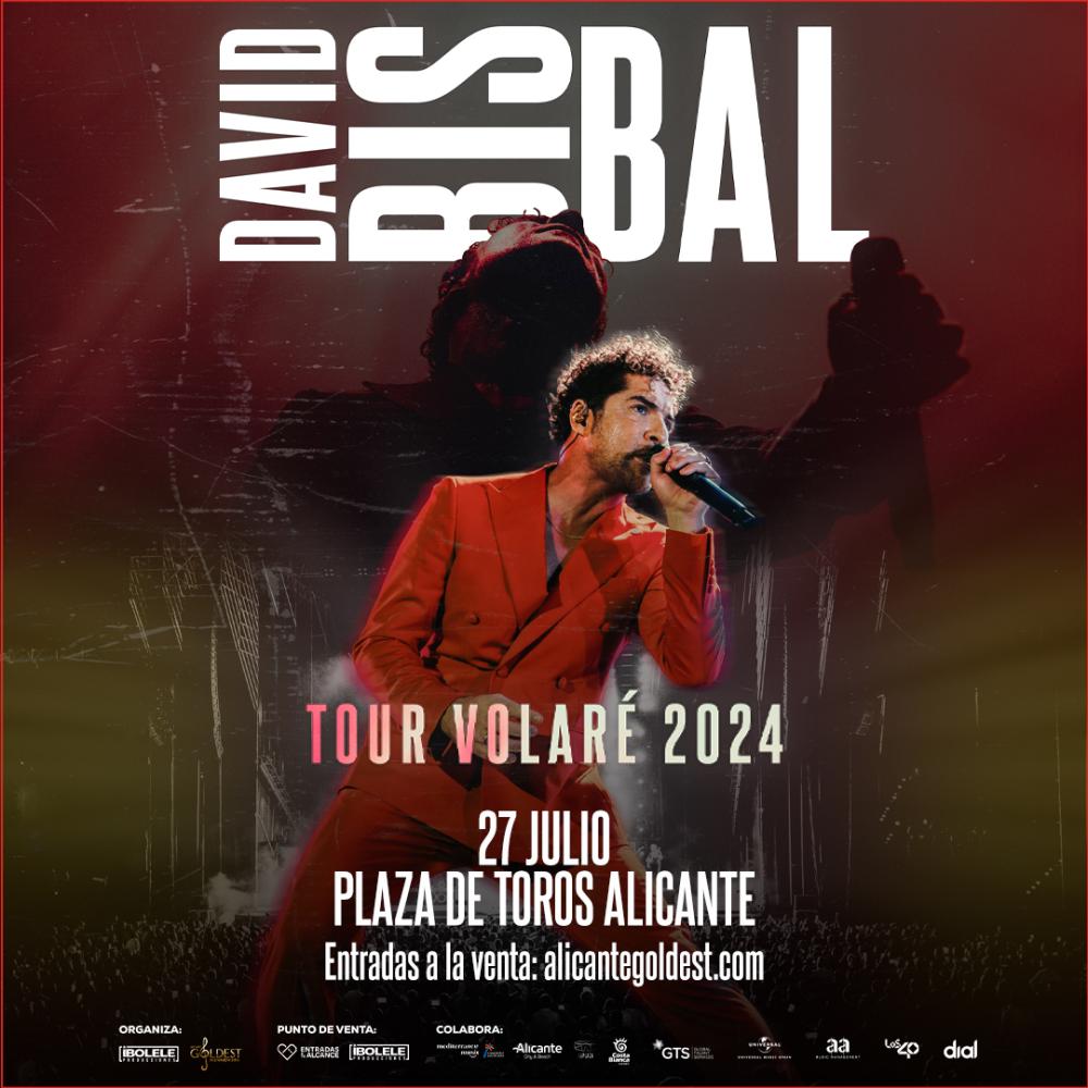 David Bisbal "Tour Volaré" en Alicante ► Festival Alicante Goldest
