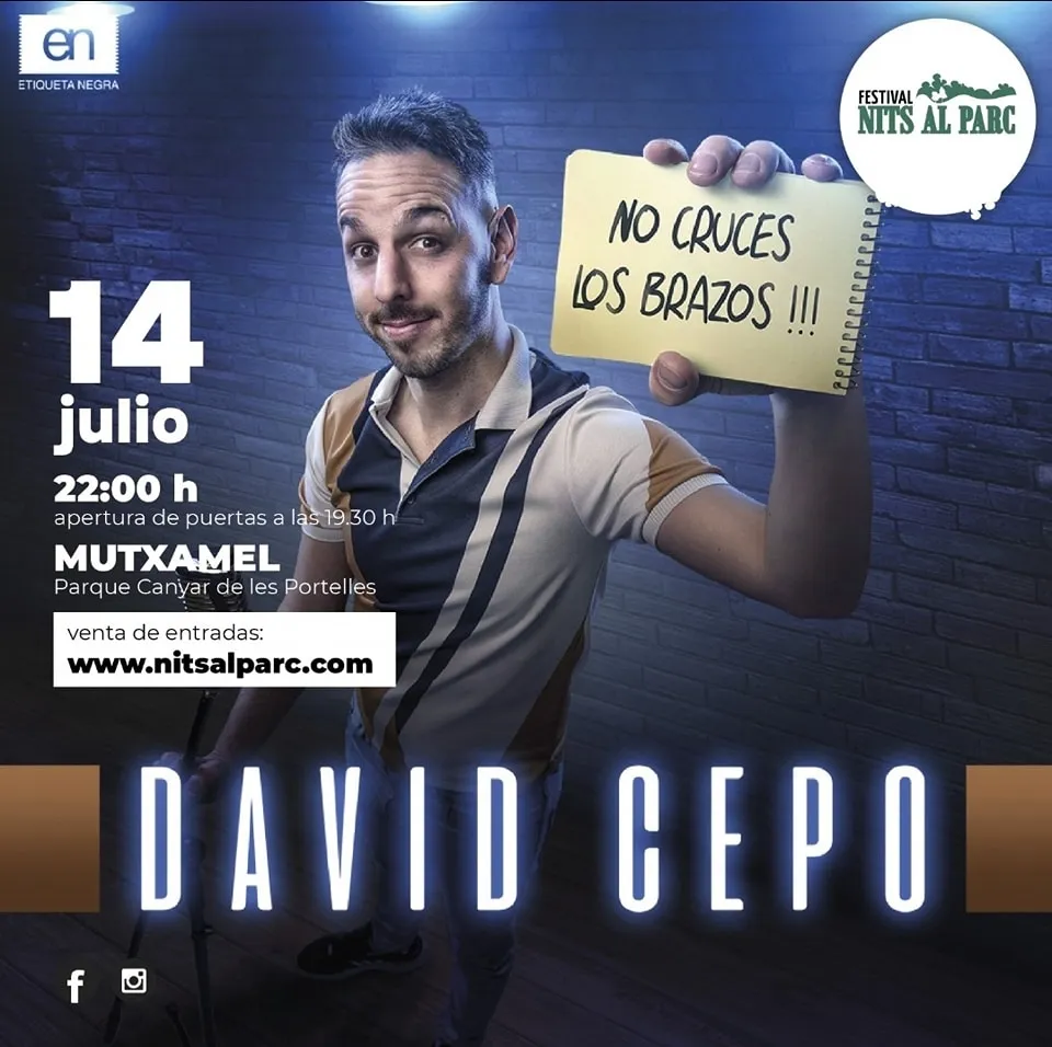 David Cepo - No cruces los brazos ► Nits Al Parc Mutxamel 2024